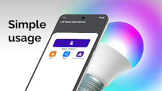 7 Schermata led music bulb remote control