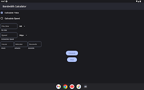 7 Schermata Bandwidth Calculator