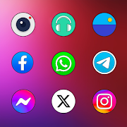 Oxigen Circle - Icon Pack screenshot 2