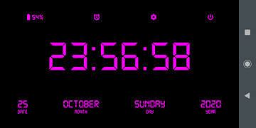 Digi Clock captura de pantalla 4