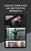 7 Schermata HAMMER Workouts
