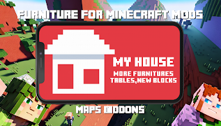 Furnitur untuk mod minecraft syot layar 7