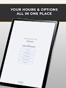 Craftable Time Clock Poster