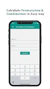 Combination Permutation Calcul پوسٹر