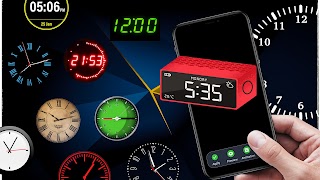 widget zegar analogowy budzik screenshot 2