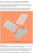 Birth Control Tips screenshot 2