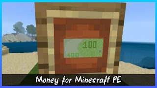 Money Mod for Minecraft PE poster