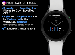 Flash Night - watch face screenshot 5