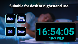 LED Digital Clock: Table Clock screenshot 1