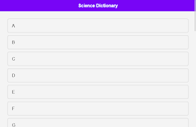 Science Dictionary 截图 4