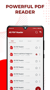 Lector de PDF - Visor de PDF captura de pantalla 3