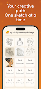 برنامه‌نما 21 Days Drawing عکس از صفحه