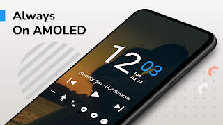 برنامه‌نما Always On AMOLED عکس از صفحه