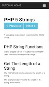PHP Tutorials Offline capture d'écran 5