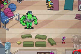 Among us GYM Mod captura de pantalla 1