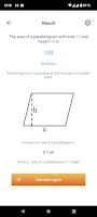 Fläche eines parallelogramms Screenshot 1