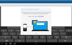 Network Keyboard الملصق
