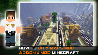 City Maps Mod for Minecraft 스크린샷 2
