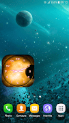 Galaxy Analog Clock Widget screenshot 5