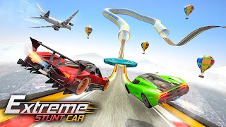 Mega Ramp-Car Stunt Race Games screenshot 1