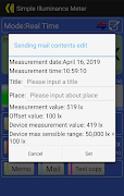 Simple Illuminance Meter screenshot 3
