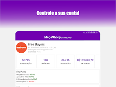 MegaShoop DashBoard اسکرین شاٹ 6