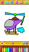 Vehicle Coloring &Drawing Book اسکرین شاٹ 5
