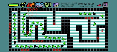 Triangle attack tower defense Screenshot 2