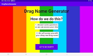 6 Schermata Drag Queen Name Generator