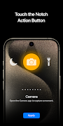 Touch The Notch- Action Button 스크린샷 2