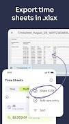 Time Clock: Easy Tracker ภาพหน้าจอ 5