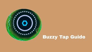 Buzzy Tap Tips plakat