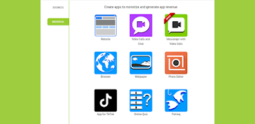 Android App Creator & Builder ảnh chụp màn hình 2