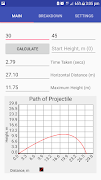Projectile Modelling capture d'écran 5
