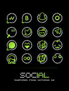 DOTICON GREEN NOTHING IconPack screenshot 2