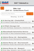 DAF Telematics Management capture d'écran 1