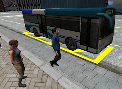 برنامه‌نما 3D City driving - Bus Parking عکس از صفحه