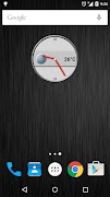 Slate Clock & Weather penulis hantaran