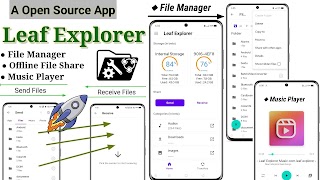 پوستر Leaf Explorer File Manager