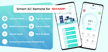 6 Schermata Smart AC Remote for Sharp