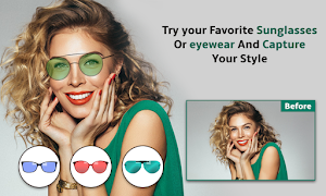 Frames Eyeglasses & Sunglasses: Face Snap Editor 截圖 2