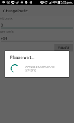 Change prefix number скриншот 2