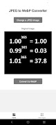 JPEG to WEBP: Image Converter স্ক্রিনশট 2