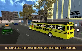 برنامه‌نما Schoolbus Driving Simulator عکس از صفحه
