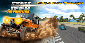 برنامه‌نما Crazy Jeep Racing Adventure 3D عکس از صفحه