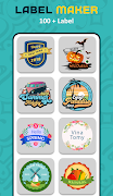 Label Maker: Sticker & Design ภาพหน้าจอ 6