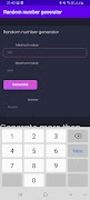 Random number generator スクリーンショット 1