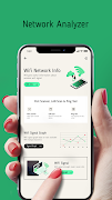 برنامه‌نما Network Analyzer - WiFi Master عکس از صفحه