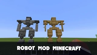 Robot Mod for Minecraft PE ảnh chụp màn hình 5