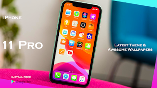 3 Schermata iPhone 11 Pro Launcher 2021 :